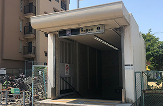 北加賀屋2番出口前